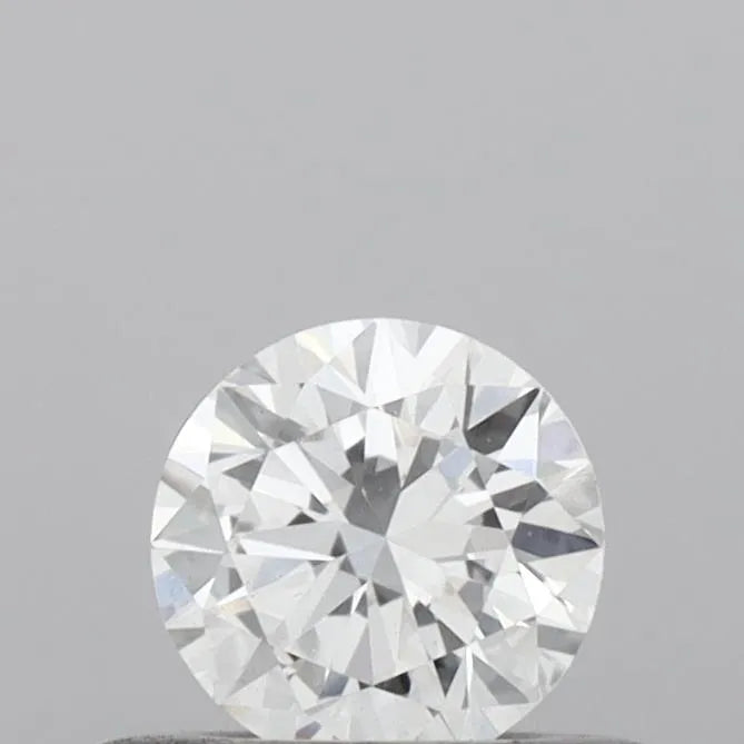 Diamante rotondo da 0,30 ct coltivato in laboratorio (colore E, purezza VS2, taglio EX, certificato IGI)