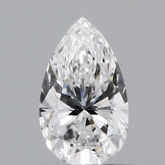 Diamante di laboratorio a forma di pera da 0,31 ct (colore E, purezza VS1, IGI)
