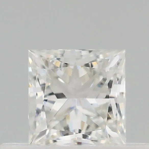 Diamant de laboratoire de taille princesse de 0,31 ct (couleur F, pureté VS1, certifié IGI)
