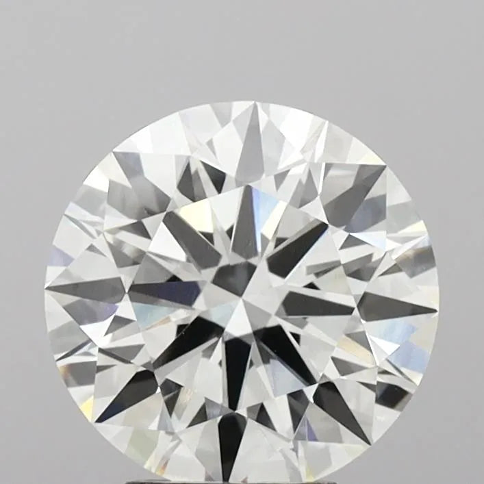 5.05ct Round Lab Grown Diamond (Color F, Clarity VVS2, Cut ID, IGI)