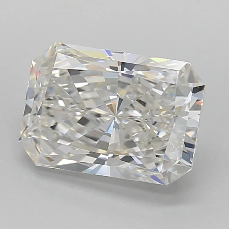 Diamante de 3,08ct Radiant criado em laboratório (Cor F, Pureza VVS1, Certificado IGI)