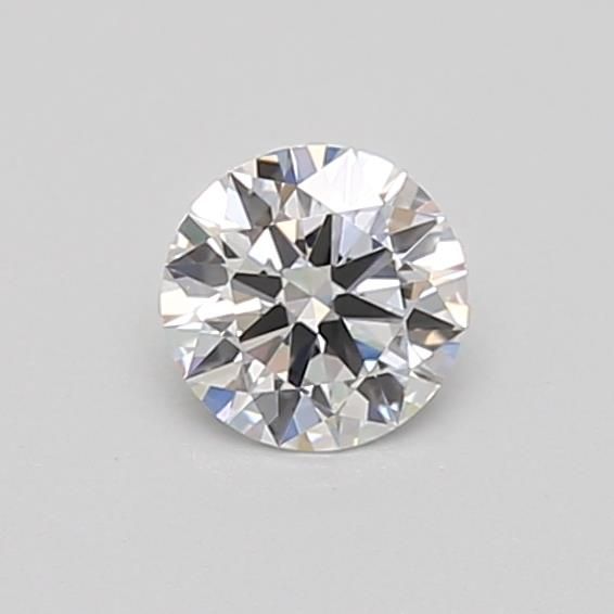 Diamante rotondo da 0,30 ct coltivato in laboratorio (colore D, purezza VVS2, taglio ID, IGI)