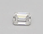 0.30ct Emerald Lab Grown Diamond (Colour D, Clarity FL, IGI Certified)