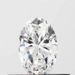 0.30ct Oval Lab Grown Diamond (Colour D, Clarity VVS2, IGI Certified)