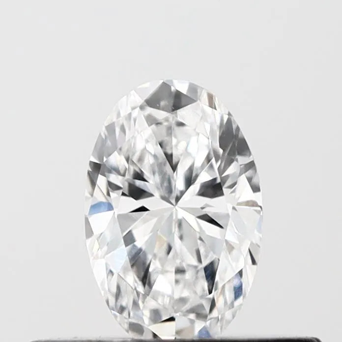 0.30ct Oval Lab Grown Diamond (Colour D, Clarity VVS2, IGI Certified)