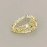 0.30ct Pear Lab Grown Diamond (Colour Fancy Light Yellow, Clarity VS2, IGI Certified)