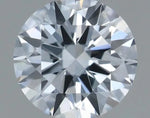 0.30ct Round Lab Grown Diamond (Colour Fancy Light Blue, Clarity VS2, Cut ID, IGI Certified)