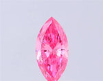 0.31ct Marquise Lab Grown Diamond (Colour Fancy Vivid Pink, Clarity VS2, IGI Certified)