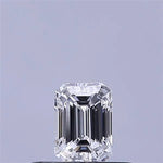 0.33ct Emerald Lab Grown Diamond (Colour D, Clarity VVS1, IGI Certified)