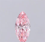 0.33ct Marquise Lab Grown Diamond (Colour Fancy Vivid Pink, Clarity VVS2, IGI Certified)