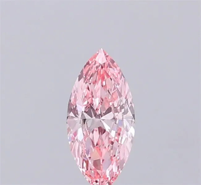 0.33ct Marquise Lab Grown Diamond (Colour Fancy Vivid Pink, Clarity VVS2, IGI Certified)