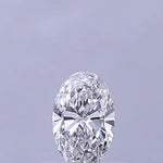 0.33ct Oval Lab Grown Diamond (Colour E, Clarity VS1, IGI Certified)