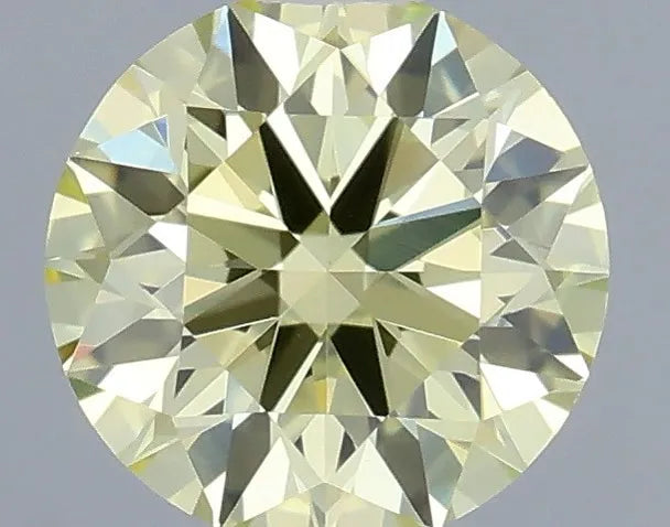 0.34ct Round Lab Grown Diamond (Colour Fancy Yellow, Clarity VS1, Cut ID, IGI Certified)