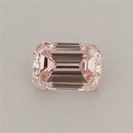 0.38ct Emerald Lab Grown Diamond (Colour Fancy Pink, Clarity VS1, IGI Certified)