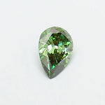 0.39ct Pear Lab Grown Diamond (Colour Fancy Vivid Green, Clarity VS2, IGI Certified)