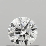 0.42ct Round Lab Grown Diamond (Colour D, Clarity VVS2, Cut ID, IGI Certified)