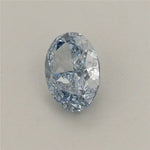 0.43ct Oval Lab Grown Diamond (Colour Fancy Intense Blue, Clarity VVS2, IGI Certified)