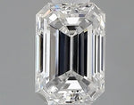 0.48ct Emerald Lab Grown Diamond (Colour F, Clarity VS1, IGI Certified)