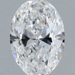 0.51ct Oval Lab Grown Diamond (Colour D, Clarity VVS2, IGI Certified)