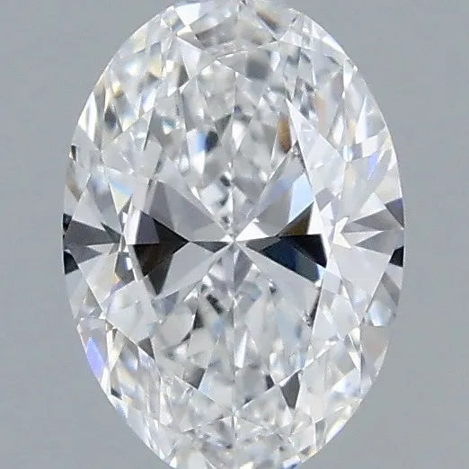 0.51ct Oval Lab Grown Diamond (Colour D, Clarity VVS2, IGI Certified)