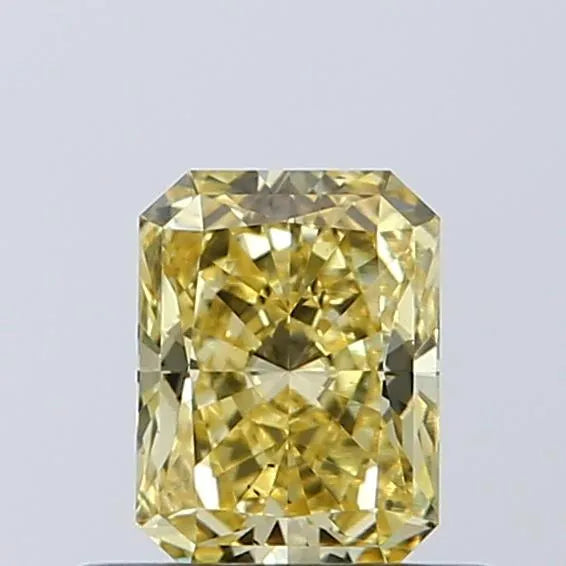 0.51ct Radiant Lab Grown Diamond (Colour Fancy Intense Yellow, Clarity VS2, IGI Certified)