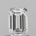 0.52ct Emerald Lab Grown Diamond (Colour D, Clarity VS1, IGI Certified)