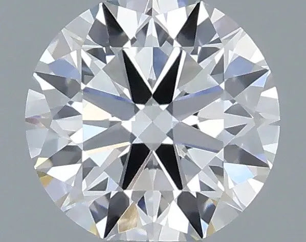 0.53ct Round Lab Grown Diamond (Colour D, Clarity VVS2, Cut EX, IGI Certified)