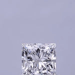 0.57ct Princess Lab Grown Diamond (Colour D, Clarity VVS2, IGI Certified)
