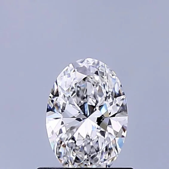 0.65ct Oval Lab Grown Diamond (Colour D, Clarity VVS1, IGI Certified)