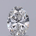 0.76ct Oval Lab Grown Diamond (Colour D, Clarity VVS2, IGI Certified)