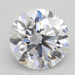 0.78ct Round Lab Grown Diamond (Colour D, Clarity VVS2, Cut VG, GIA Certified)