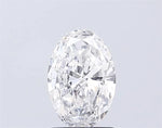 0.87ct Oval Lab Grown Diamond (Colour D, Clarity VS1, IGI Certified)
