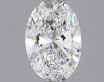 0.93ct Oval Lab Grown Diamond (Colour E, Clarity VVS2, IGI Certified)