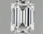 0.96ct Emerald Lab Grown Diamond (Colour E, Clarity VS2, GIA Certified)