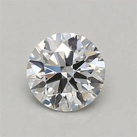 Diamante rotondo da 0,30 ct coltivato in laboratorio (colore D, purezza VVS2, taglio ID, certificato IGI)