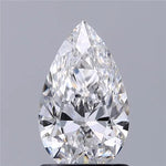 1.00ct Pear Lab Grown Diamond (Colour D, Clarity VVS1, IGI Certified)