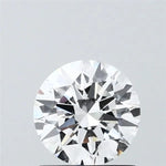 1.00ct Round Lab Grown Diamond (Colour D, Clarity VVS2, Cut EX, IGI Certified)