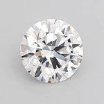 1.00ct Round Lab Grown Diamond (Colour D, Clarity VVS2, Cut VG, GIA Certified)