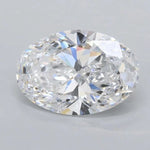 1.01ct Oval Lab Grown Diamond (Colour D, Clarity FL, IGI Certified)