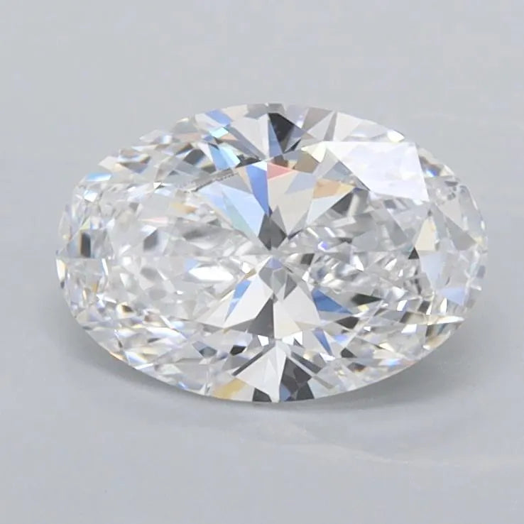1.01ct Oval Lab Grown Diamond (Colour D, Clarity FL, IGI Certified)