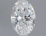 1.01ct Oval Lab Grown Diamond (Colour E, Clarity VVS2, IGI Certified)