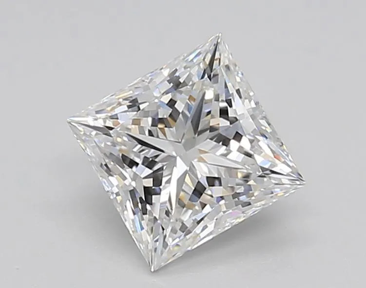 1.02ct Princess Lab Grown Diamond (Colour E, Clarity VS2, GIA Certified)