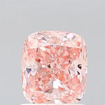 1.03ct Cushion modified Lab Grown Diamond (Colour Fancy Vivid Pink, Clarity VVS2, IGI Certified)