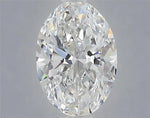 1.04ct Oval Lab Grown Diamond (Colour D, Clarity VVS2, IGI Certified)