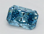 1.04ct Radiant Lab Grown Diamond (Colour Fancy Vivid Blue, Clarity VS1, IGI Certified)