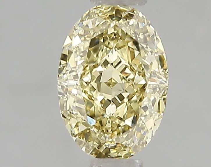 1.05ct Oval Lab Grown Diamond (Colour Fancy Intense Yellow, Clarity VS2, IGI Certified)