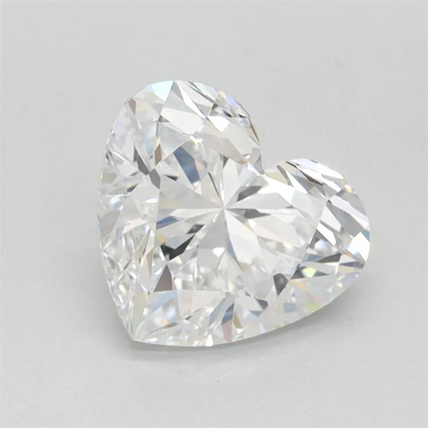 1.06ct Heart Lab Grown Diamond (Colour D, Clarity FL, IGI Certified)