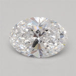 1.09ct Oval Lab Grown Diamond (Colour D, Clarity VS2, GIA Certified)