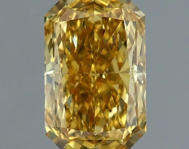 1.30ct Radiant Lab Grown Diamond (Colour Fancy Vivid Yellow, Clarity VS1, IGI Certified)