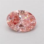 1.40ct Oval Lab Grown Diamond (Colour Fancy Intense Pink, Clarity VS1, IGI Certified)